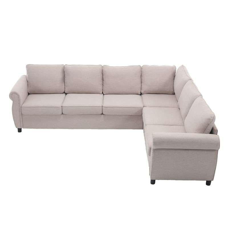 2 In 1 Pull Out Couch Bed,Sofa Bed,l Shaped Sectional Sofa Couch