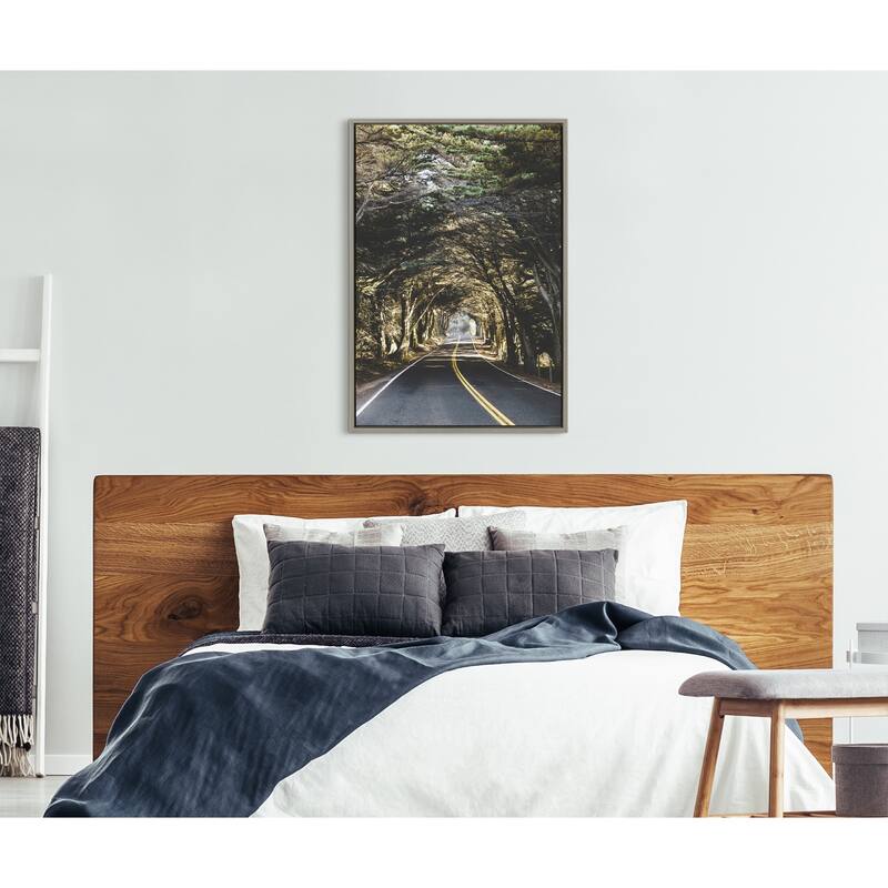 Kate and Laurel Sylvie Road Tripping Framed Canvas by Patricia Hasz of Patricia Rae Photography