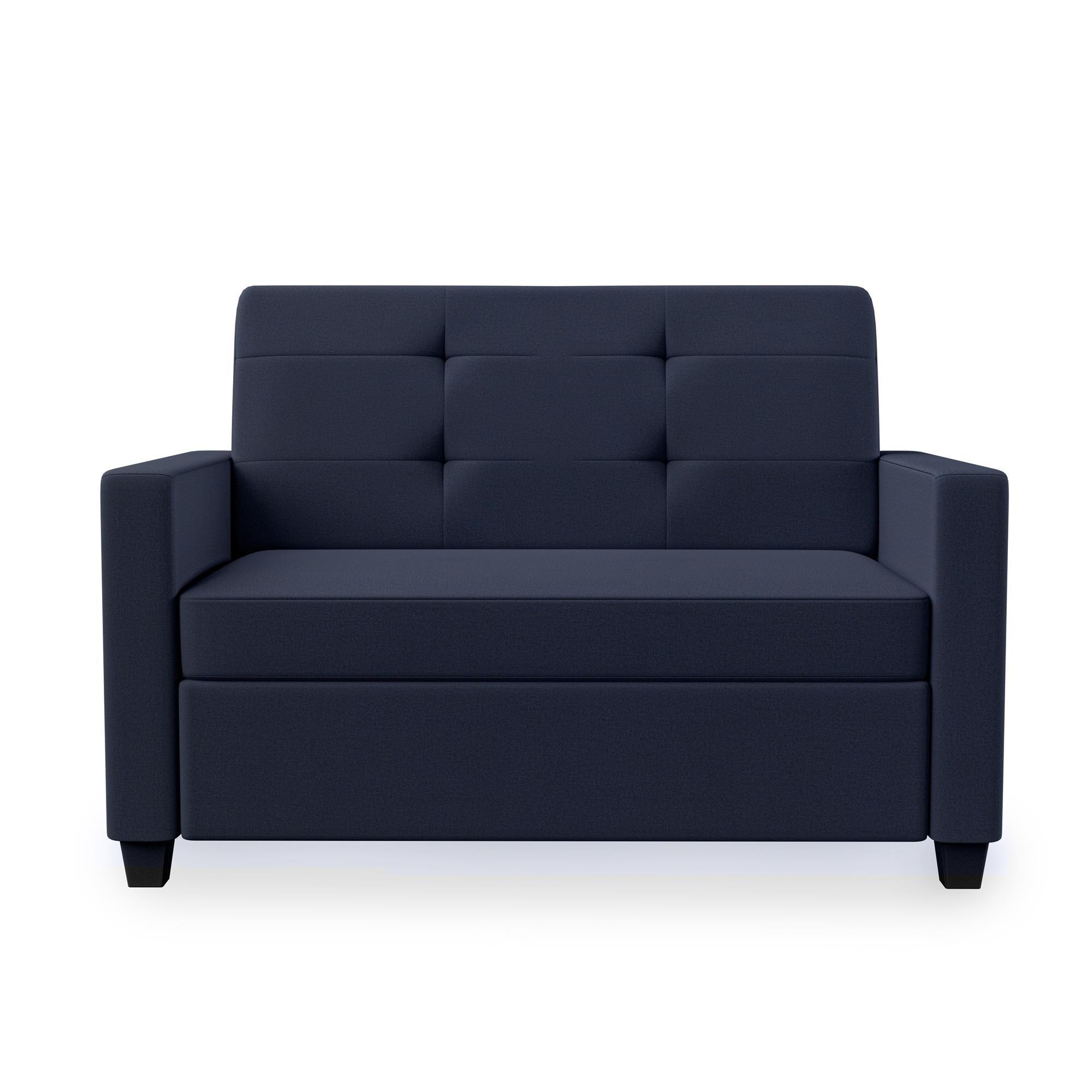 Better Homes Gardens Porter Loveseat Sleeper Sofa with Twin Memory Foam Mattress Bed Bath Beyond 39180532