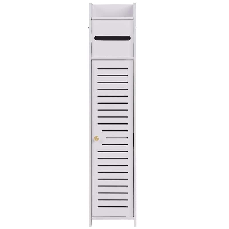 Freestanding Toilet Paper Holder Stand Over The Toilet Storage Cabinet Bathroom Storage Cabinet for Small Spaces