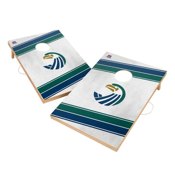slide 2 of 5, Salve Regina Seahawks Regulation 2x4 Cornhole Set