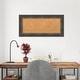 preview thumbnail 42 of 48, Bark Rustic Framed Cork Bulletin Memo Board