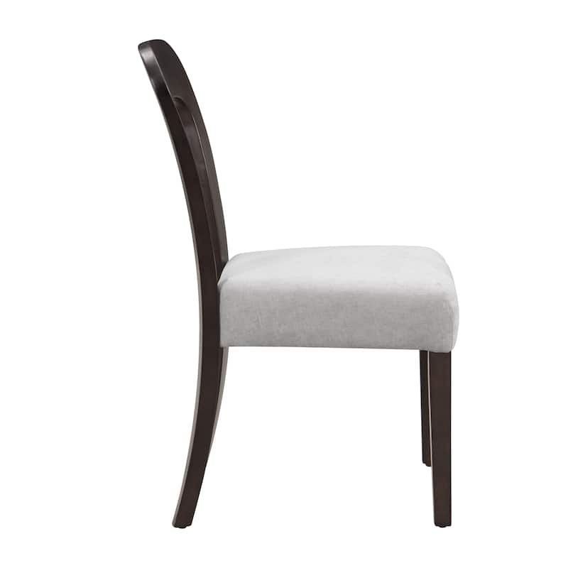 Wood Dining Chair Side Chair Set of 2