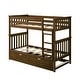 preview thumbnail 56 of 59, Max and Lily Twin over Twin Bunk Bed with Trundle
