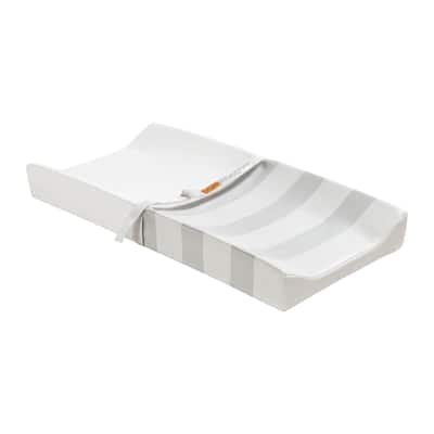 Mattress Fabric 32" Wide Premium 2-Sided Changing Pad, Cream