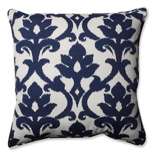 Basalto Navy Floor Pillow 25” - Blue - Bed Bath & Beyond - 16612792