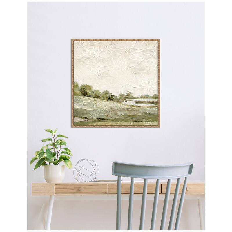 Kate and Laurel Petit View No 7 by Mackenzie Nelson Framed Canvas Wall Art Print