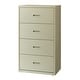 preview thumbnail 7 of 8, HL1000 Series 30-inch Wide 4-drawer Commercial Lateral File Cabinet Beige
