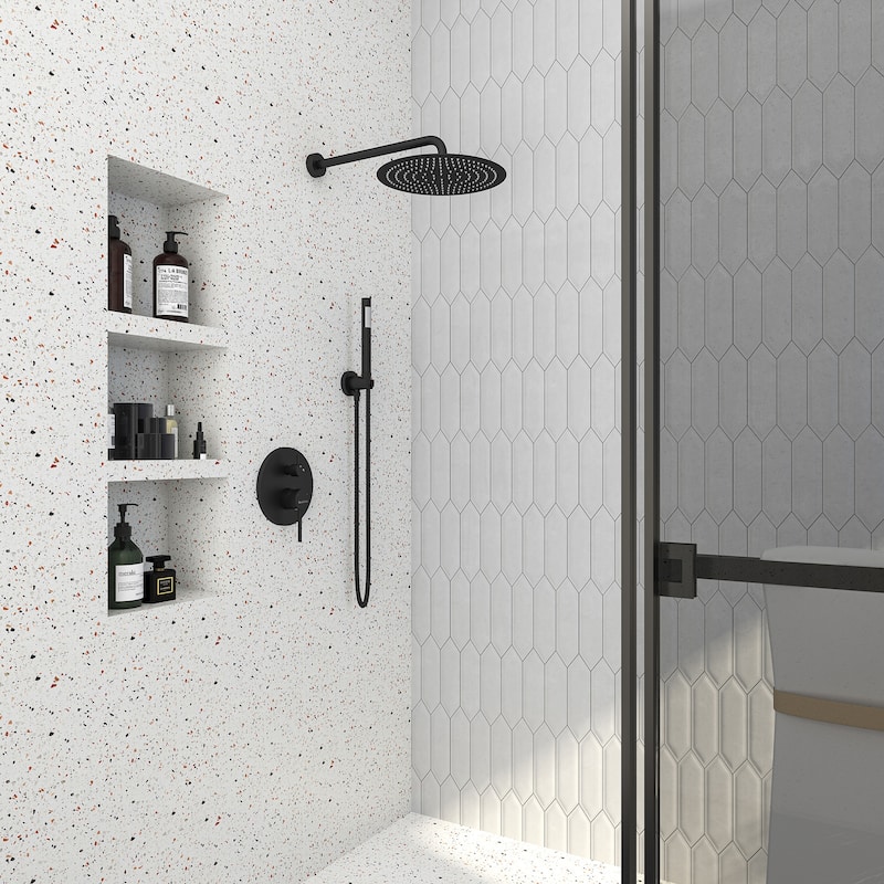 2-Function 10-In Wall Mounted Shower System