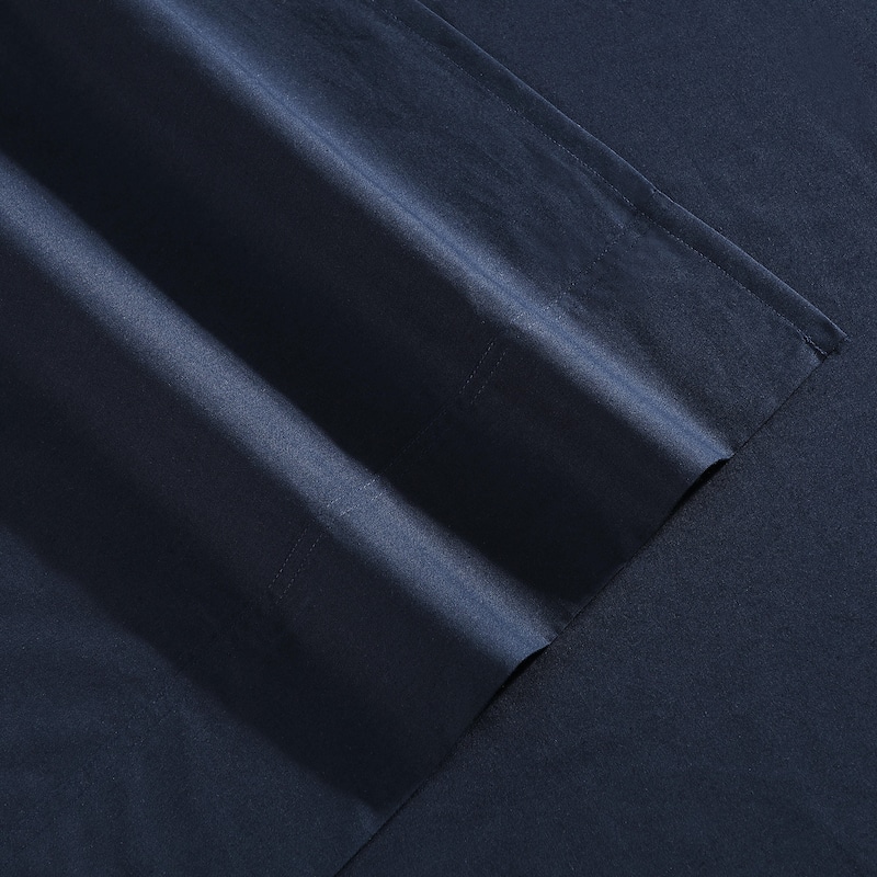 Tommy Hilfiger Solid Percale Cotton Sheet Set