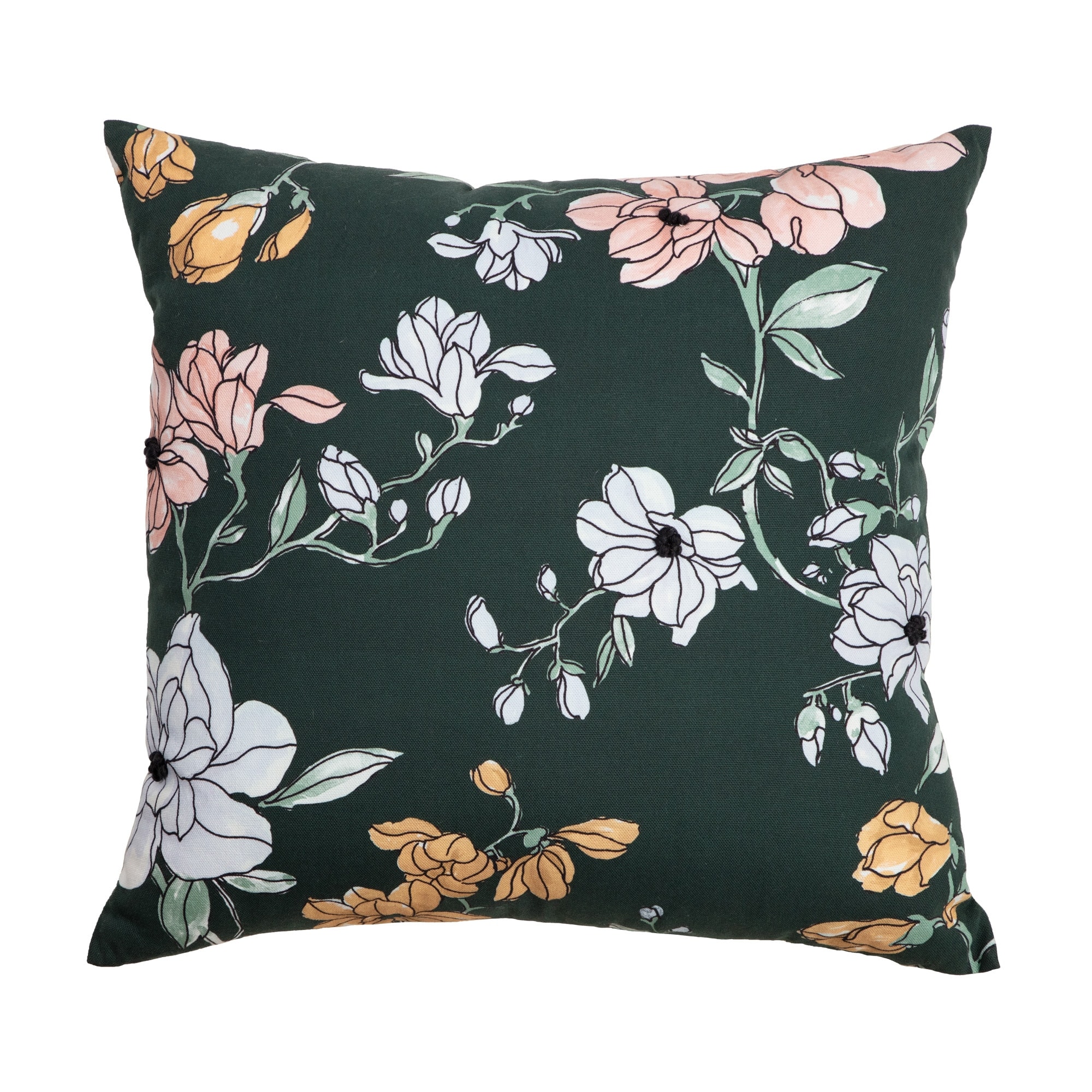 Watercolor floral throw pillows clearance