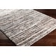 preview thumbnail 6 of 5, Livabliss Sabbie Plush Heathered Stripe Area Rug