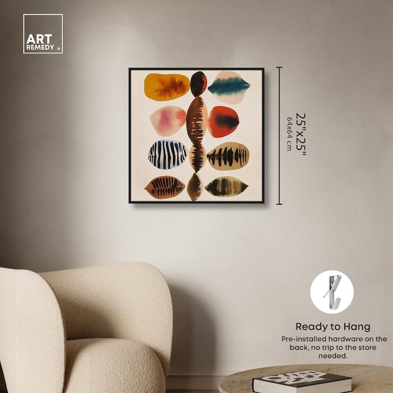 Biomorphs I Canvas by Art Remedy