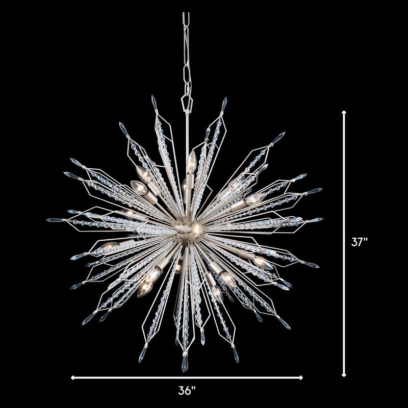 Varaluz Orbital Pendant - 36"D x 36"W x 37"H - Gold Dust - Gold Dust