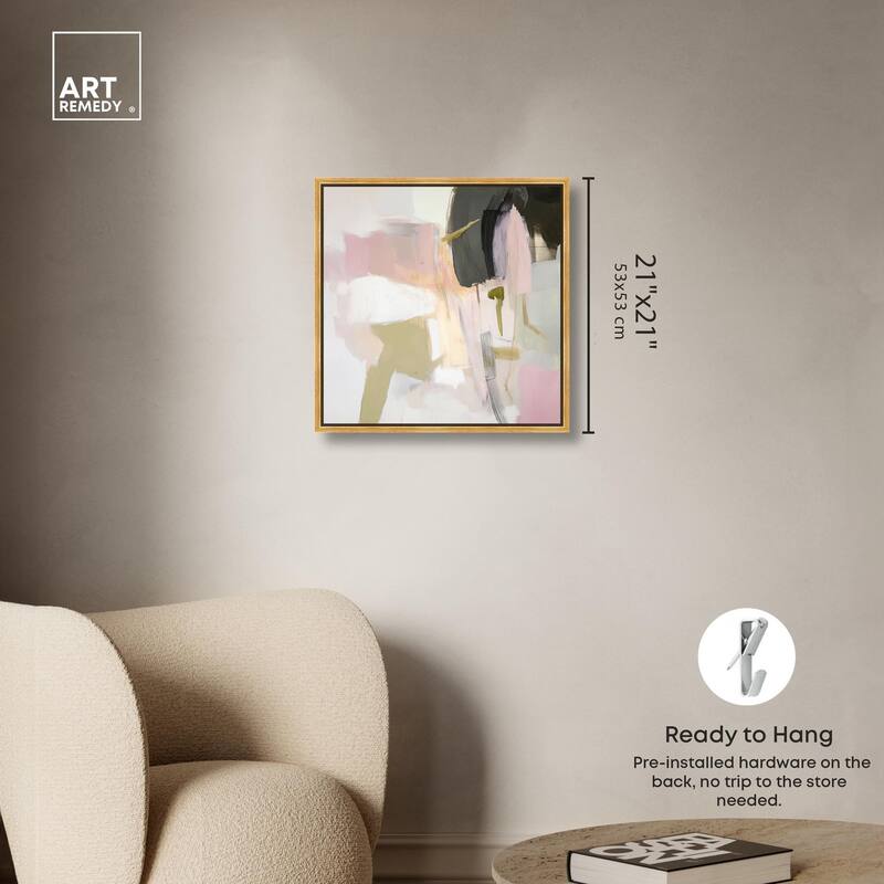 Dynamic Color IV Canvas by Art Remedy