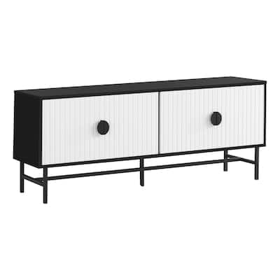 Tv Stand, 60 Inch, Console, Media Entertainment Center, Storage Cabinet