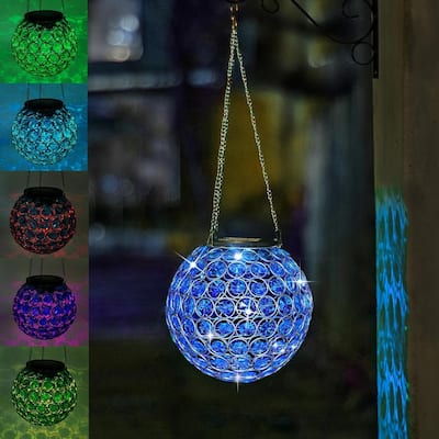 Solar Lantern Hanging Outdoor Christmas Decorative