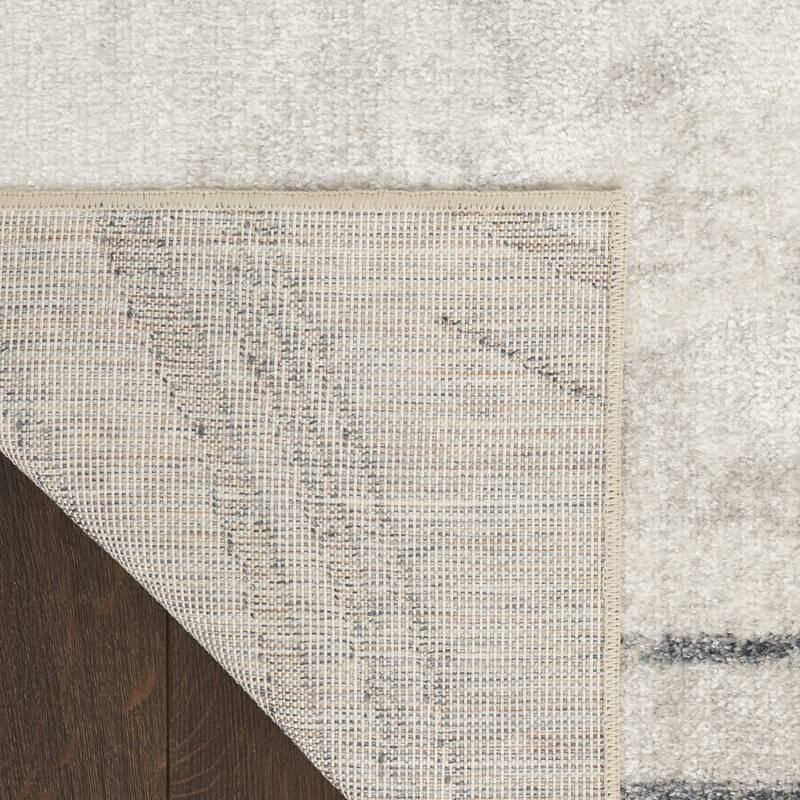 Saqem Power Loomed Modern Area Rug By HomeRoots - 144' X '108' X '0.25