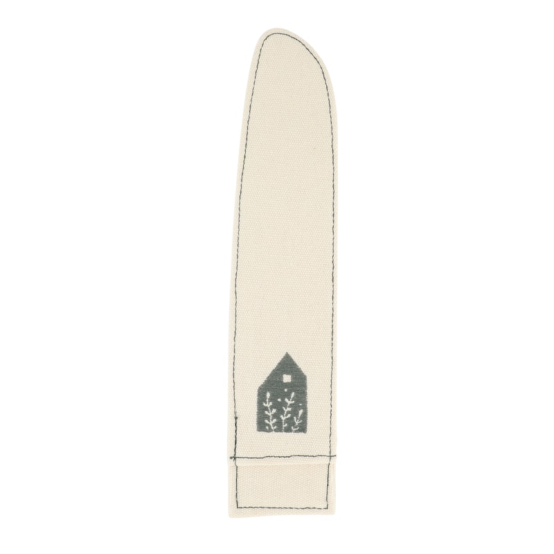 Bloomhouse 8 Inch German Steel Bread Knife W/ Italian Olive Wood Forged Handle