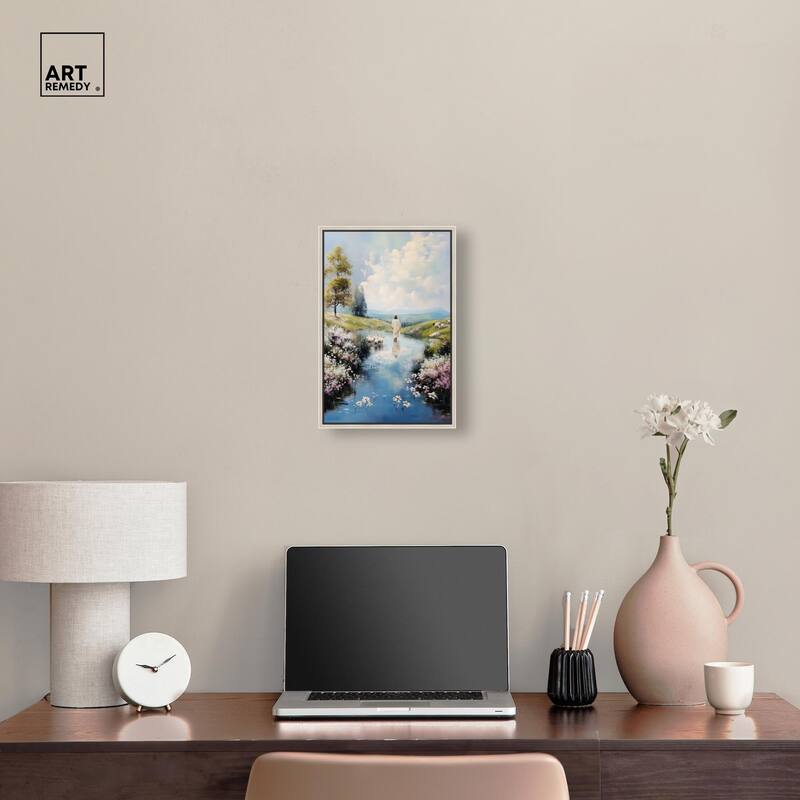 Caretaker's Calm Crossing I Canvas by Art Remedy