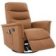 preview thumbnail 35 of 54, Christopher Knight Home - Manual Rocking Swivel Recliner with Massage Function