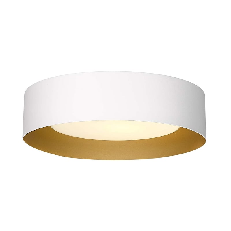 11Inch/ 14 Inch /20 Inch Flush Mount Ceiling Light with Frosted Glass Shade