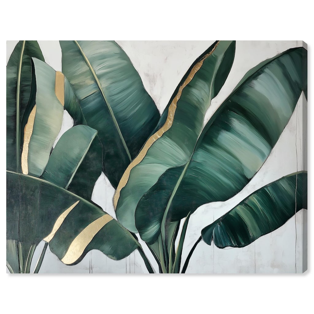 Jungle Jewel Jade I Canvas by Art Remedy, Gallery Wrapped