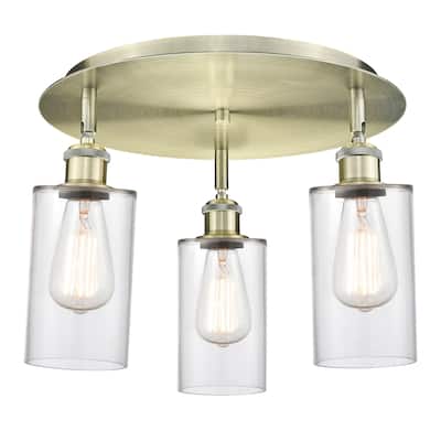 Innovations Lighting Clymer - 3 Light 16" Flush Mount
