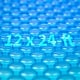 preview thumbnail 14 of 26, Blue Wave 12-mil Solar Blanket for Rectangular In-Ground Pools 12-ft x 24-ft