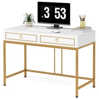 Computer Desk with 2 Drawers, 41.34