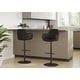 preview thumbnail 6 of 14, Boyne Upholstered Industrial Swivel Adjustable Bar Stool - N/A