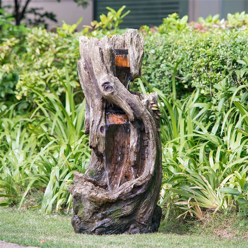 Tree Trunk Fountain