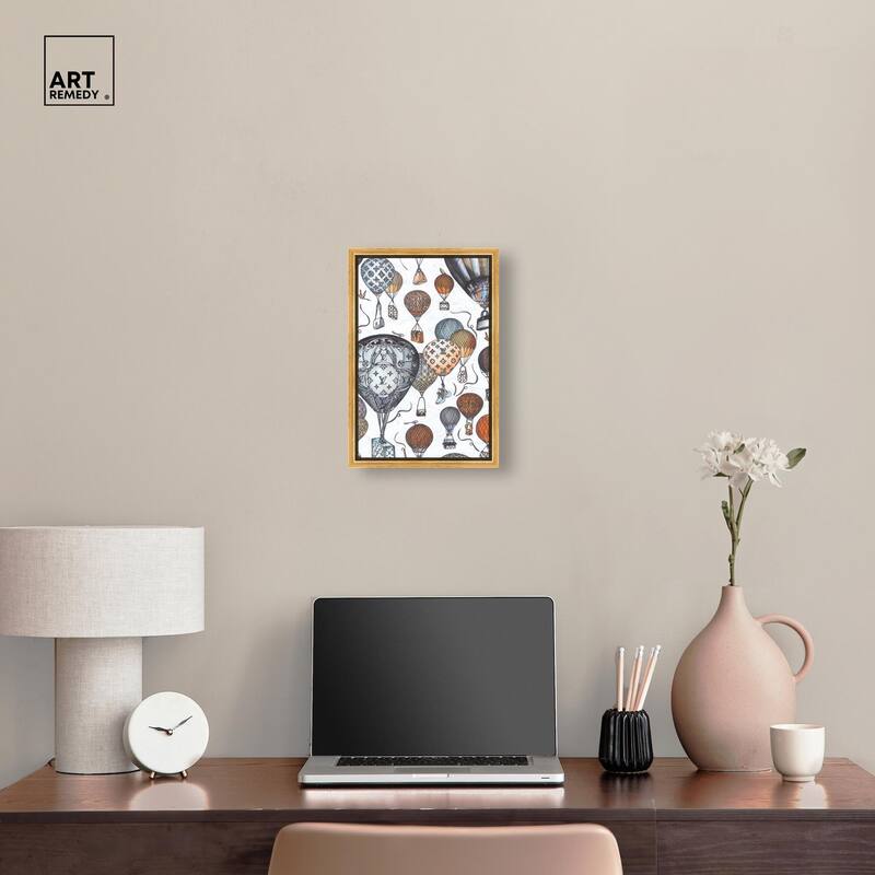 Doll Memories - Fashion Balloons Canvas by Art Remedy