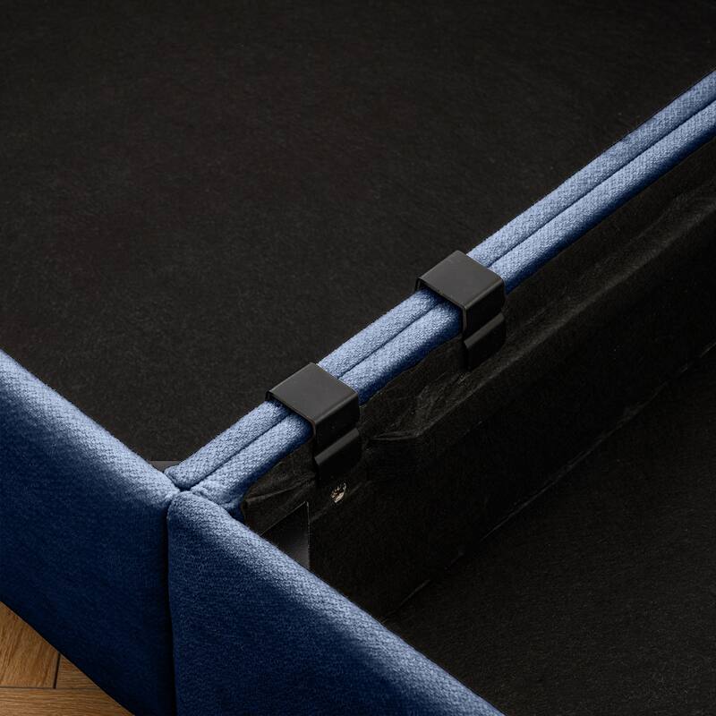 142.5" 4-Seater L-Shaped Chenille Sectional Sofa with Storage and Cylindrical Backrest