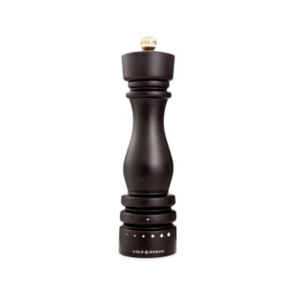Cole & Mason London Chocolate Wood Grind Select Pepper Mill 8"