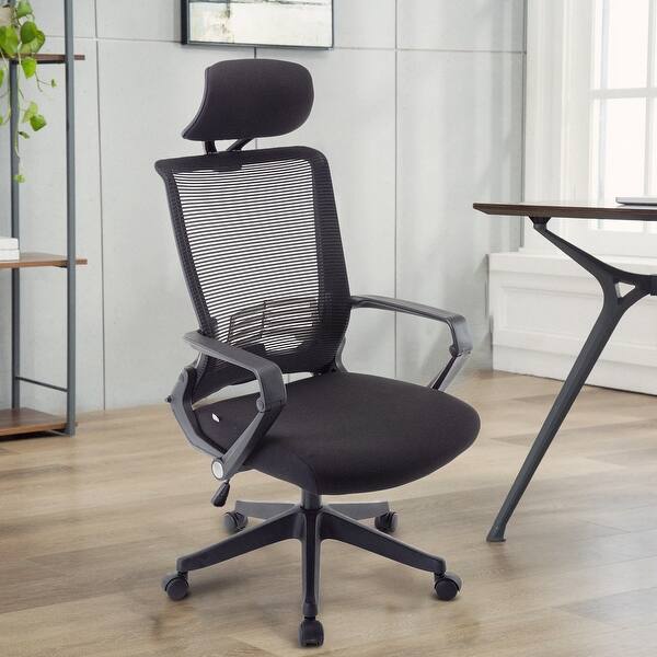 slide 2 of 5, Moda M1903-B-P Durable Ergonomic Executive Chair with Adjustable Headrest