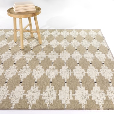 Tyndall Transitional Geometric Area Rug