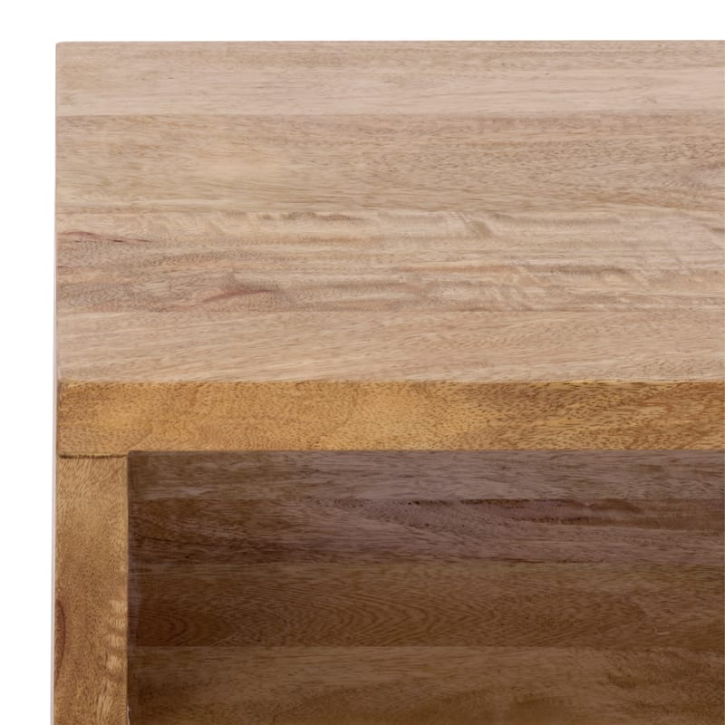 SAFAVIEH Home Alonzo 1-Shelf 1-Drawer Nightstand