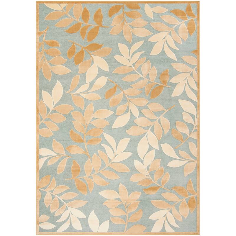 Martha Stewart by SAFAVIEH Leafy Glade Viscose Rug