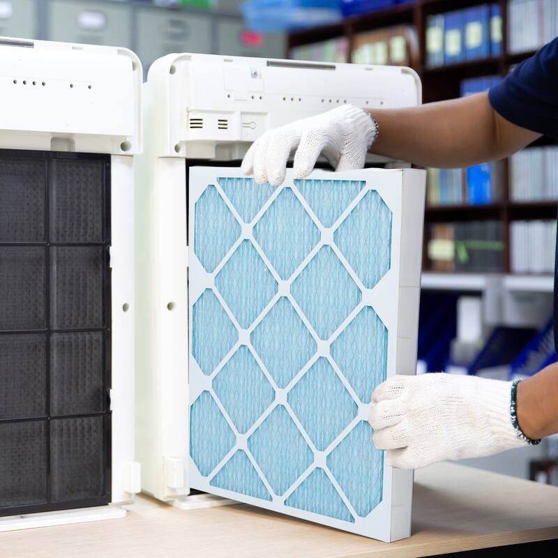 Cabana Air Filters 6 Pack HVAC Furnace Air Filters, MERV 11, 20 x 24 x 1, White - 0.88