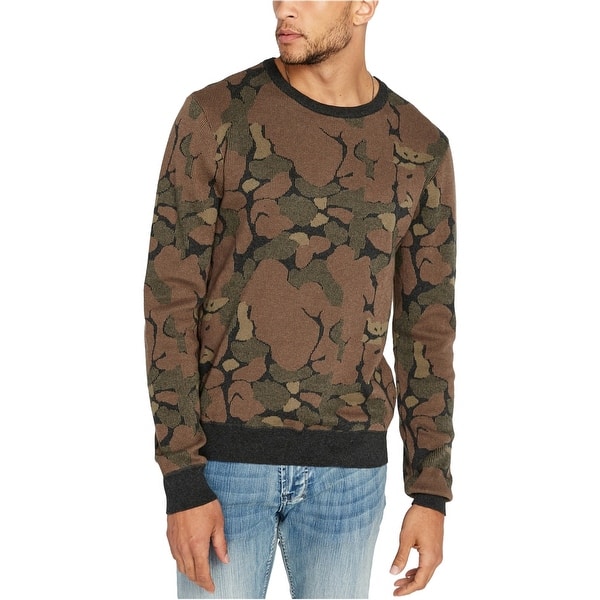 Buffalo David Bitton Mens Wacam Pullover Sweater,, Green, Small