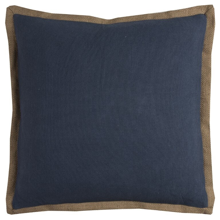 Navy and beige throw clearance pillows