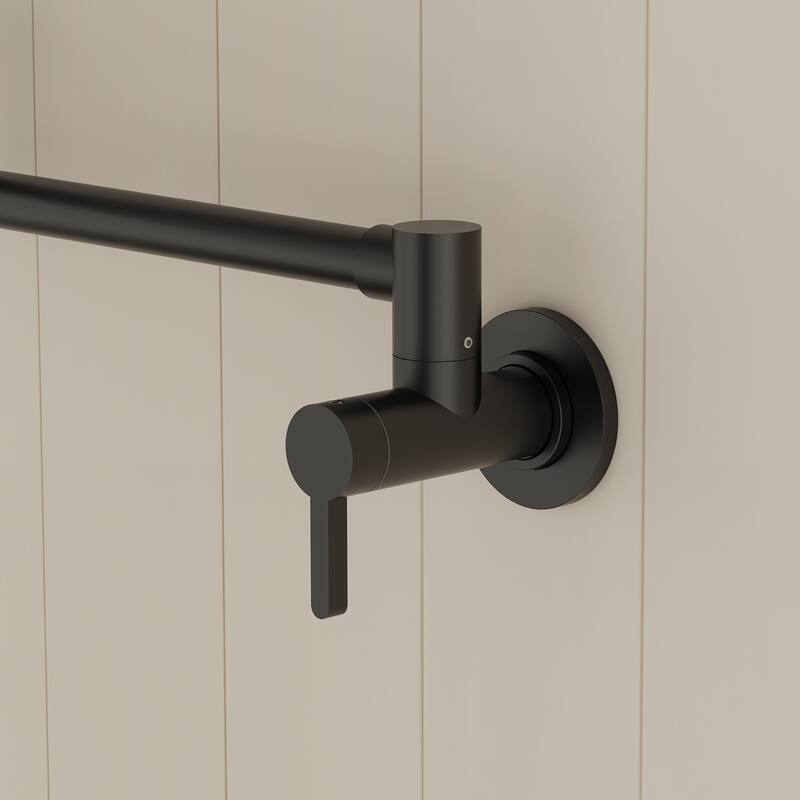 Wall Mounted Cold-Water Pot Filler,Folding Kitchen Faucet