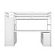 preview thumbnail 5 of 52, Merax Twin Size Loft Bed with with 7 Drawers 2 Shelves and Desk