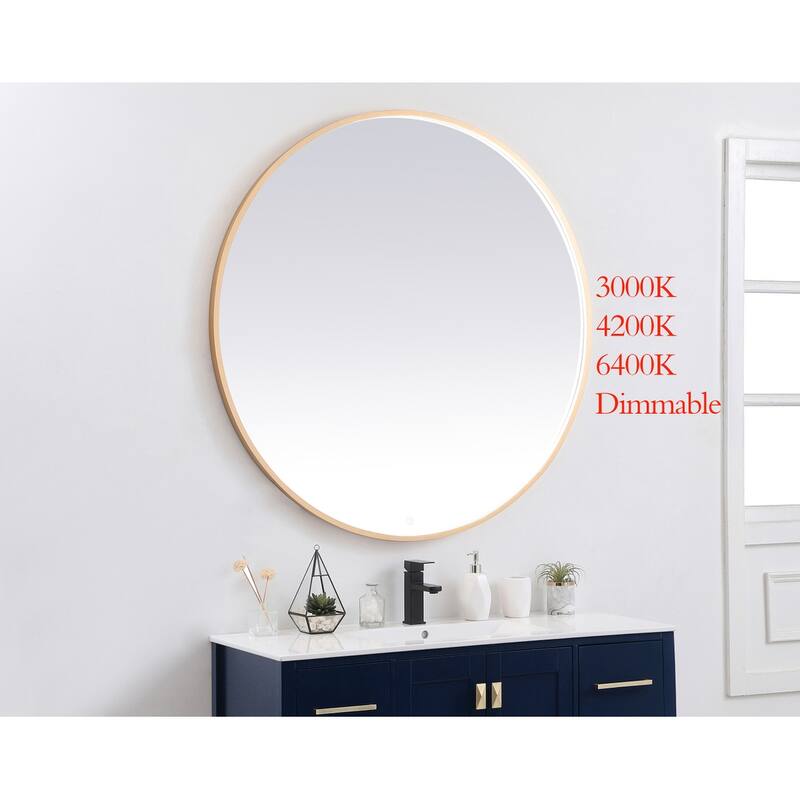 Indigo Home 48 inch LED mirror with adjustable color temperature