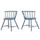 preview thumbnail 8 of 25, Truman Low Back Windsor Dining Chair (Set of 2) by iNSPIRE Q Modern