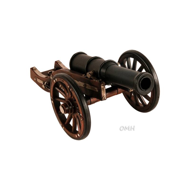 Louis XIV Cannon Model - Multi-Color