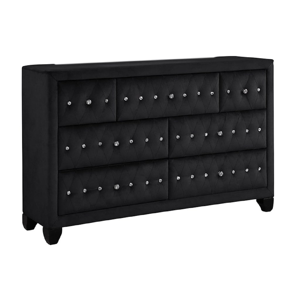 Black 7 drawer Light Wood Dressers Bed Bath Beyond