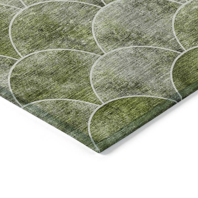 Machine Washable Indoor/ Outdoor Chantille Contemporary Rug
