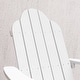 preview thumbnail 27 of 55, Patio HDPS Adirondack Chair Plastic Weather Resistant Outdoor Chairs Set of 4 - 30 in.W x 35 in.D x 36.5 in.H